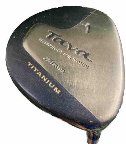 Mizuno Tava Women's Titanium Driver 10* RH Ladies Graphite 43" Nice Grip