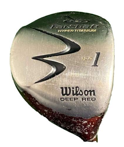 Wilson Deep Red Hyper Ti Driver 12* FatShaft Ladies Graphite 43.5" Nice Grip RH