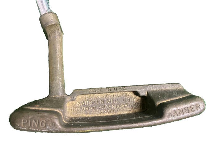 Ping Anser Karsten Slotted Putter Box 9990 AZ 85068 RH Steel 35" New Grip