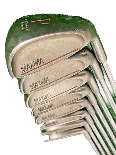 Maxima Camber Sole Iron Set 3-PW Regular Steel 5i 37.75 Inches Men's RH