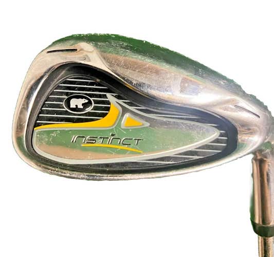 Golden Bear Instinct Pitching Wedge Stiff Steel 35.5" New Grip Men's RH Nice