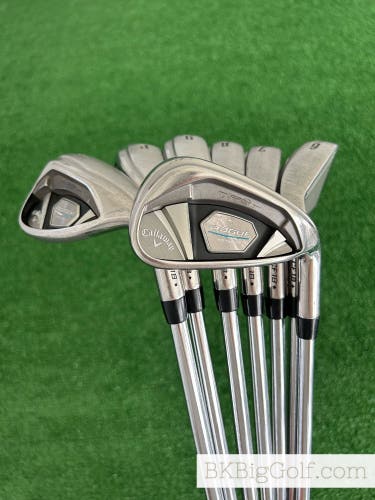 Callaway Rogue Star Iron Set 5-G / NS Pro Zelos 70g Stiff