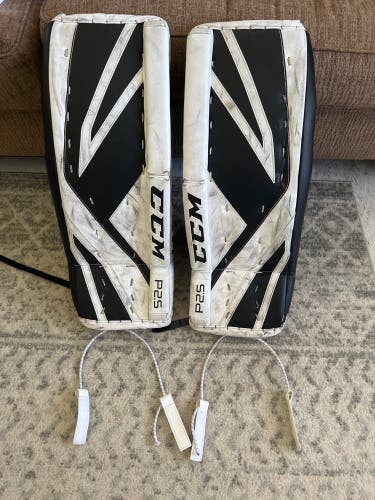 Used  CCM Premier P2.5 Goalie Leg Pads