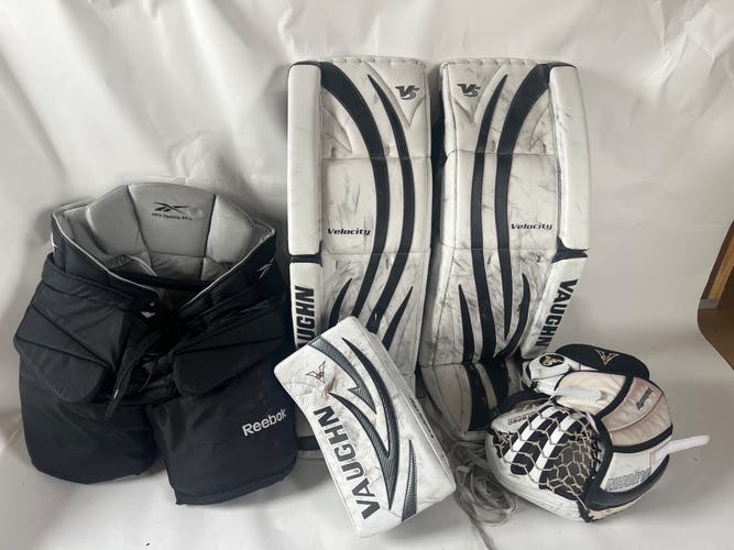 Vaughn velocity 7490 goalie set W/goalie Pants