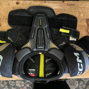Used Small Senior CCM TACKS AS 580 Shoulder Pads