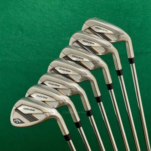 Callaway 2022 Mavrik 5-AW Iron Set True Temper XP 95 R300 Steel Regular