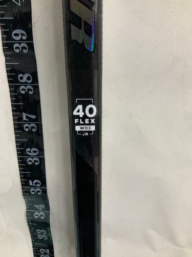 New Junior Warrior QR6 pro Right 40 Flex W03 Stick