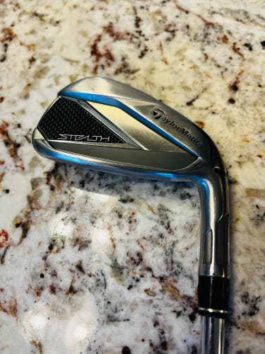 Used Men's 5 Iron Right Handed Stiff Flex Steel Shaft Stealth Without Grip