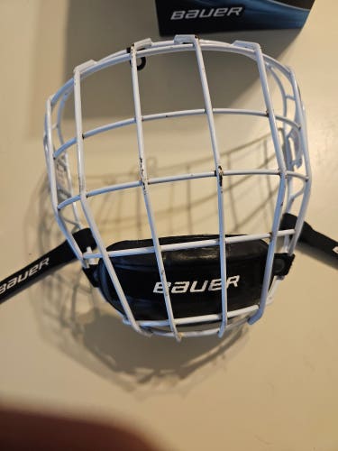 Used Large Bauer Profile II Facemask Full Cage