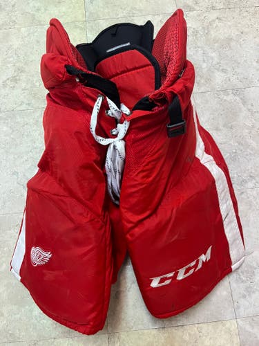 Pro Stock Detroit Red Wings CCM HP45X Pants sz XL used