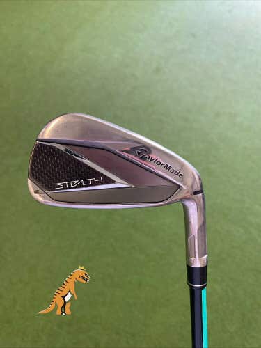 Used RH TaylorMade Stealth 6 Iron Mitsubishi MMT Graphite Tour Extra Stiff