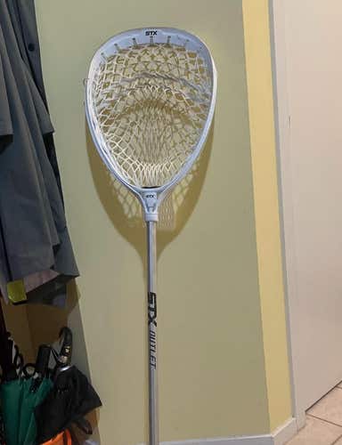 Nearly New STX STX Eclipse 2 Strung Lacrosse Goalie Head and Shaft Goalie Stick