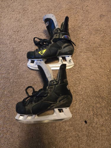 Used Senior Graf Supra G5 Hockey Skates Regular Width Size 6.5