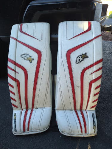 Used 27" Brian's Optik 9.0 Goalie Leg Pads