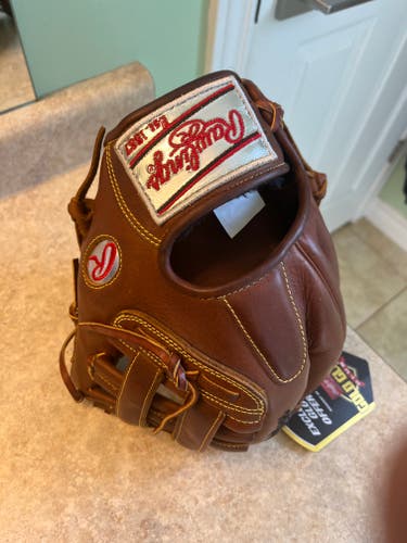 New Infield Right Hand Throw Rawlings Heart of the Hide Baseball Glove 12"