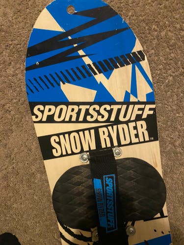 Used Kid's  With Bindings Very Stiff Directional Snowboard