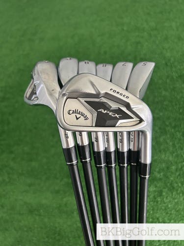 Callaway Apex 19 Forged Iron Set 5-A / Fujikura Speeder Regular Graphite