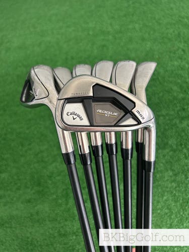 Callaway Rogue ST Max Iron Set 6-S / Fujikura Ventus Regular Graphite