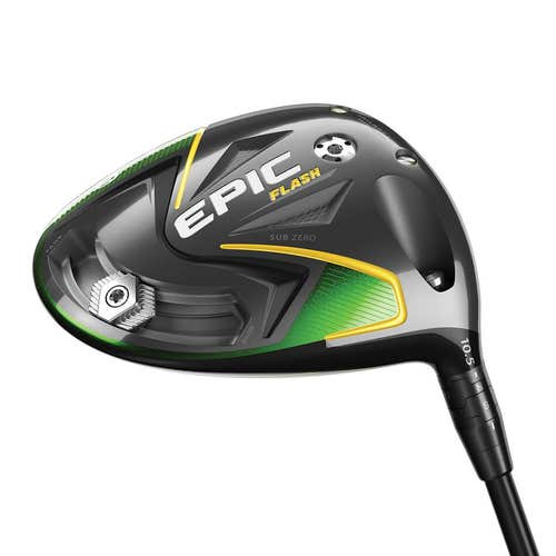 CALLAWAY EPIC FLASH SZ DRIVER 9° GRAPHITE 5.5 PROJECT X EVENFLOW GREEN 55 GRAPHITE