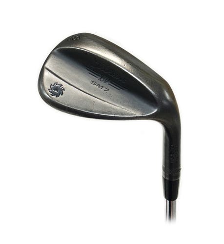 Titleist Vokey Design SM7 Jet Black 58*/12* D Grind Steel True Temper Dynamic