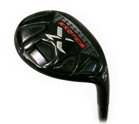 Tour Edge Exotics XCG7 25* 5 Hybrid/Resue Aldila RIP 80 Regular Flex