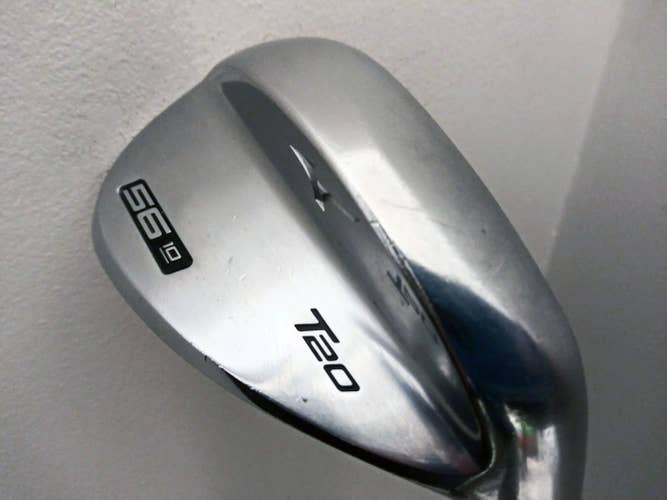 Mizuno T-20 Chrome Sand Wedge 56* 10* (Steel Dynamic Gold Tour Issue, LEFT) LH