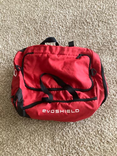 Red Used Adult Unisex EvoShield Duffle Bag