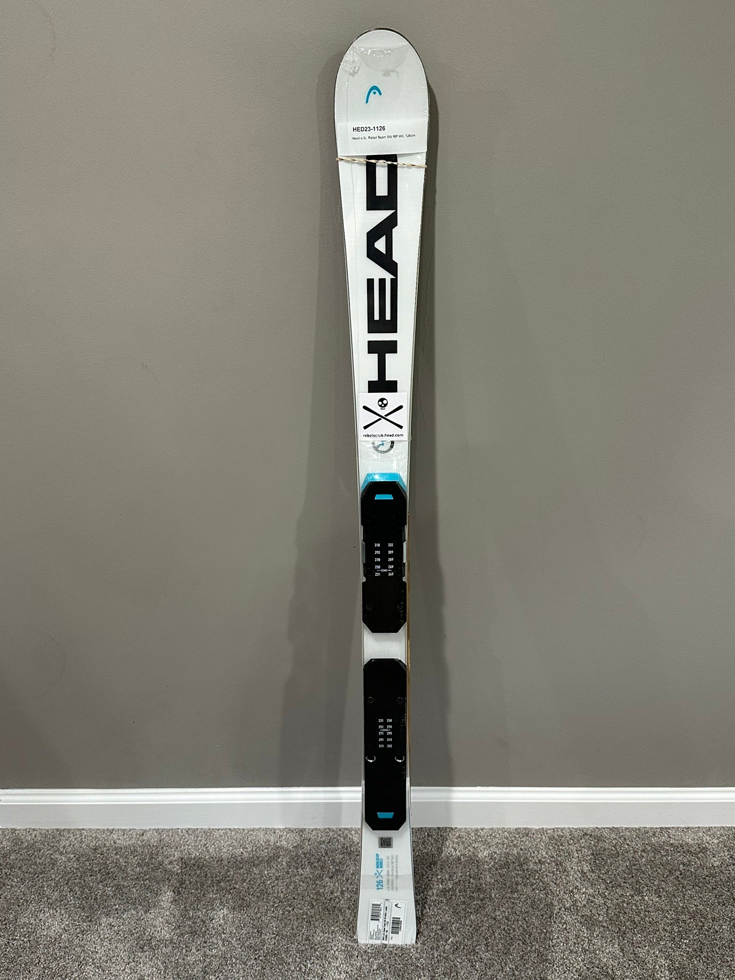 【スキー板、ストック】HEAD e-SL 165cm スキーストック付き スキー板、ストックHEAD e-SL 165cm スキーストック付き