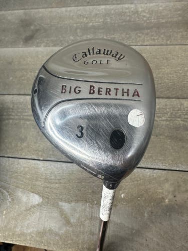 Mens RH Callaway Big Bertha 2004 Fairway 3 Wood Unified Flex 43”