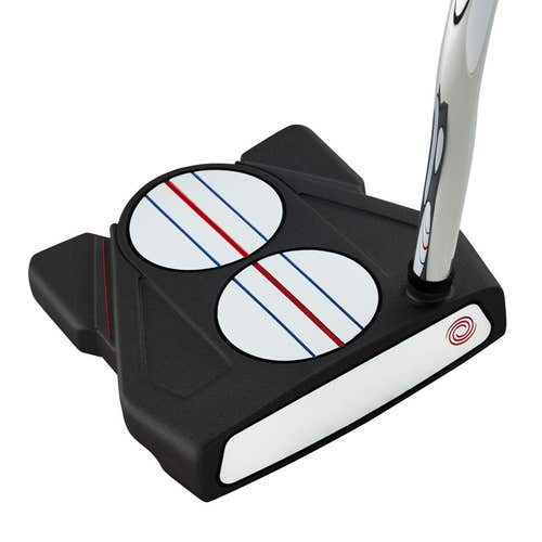 LEFT HANDED ODYSSEY 2022 TEN RED 2-BALL TRIPLE TRACK PUTTER 35 IN STROKE LAB 3GEN RED