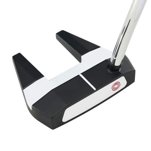 LEFT HANDED ODYSSEY 2023 WH VERSA SEVEN DB PUTTER 35 IN STROKE LAB 3GEN RED 70 CLASS