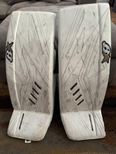 Used Brian's Optik X2 Goalie Leg Pads (Intermediate 31+1)