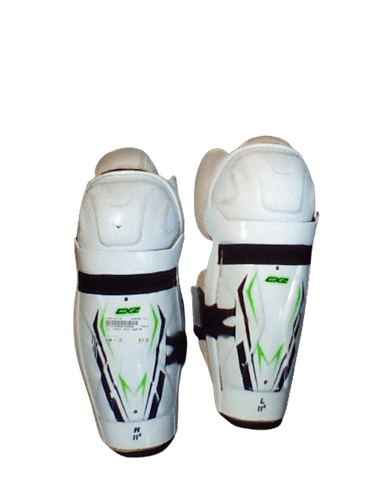 Used Vic 11" Hockey Shin Guards