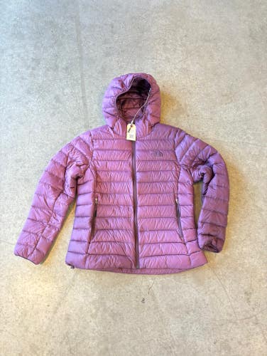 Pink Used Women's Large The North Face Jacket 800 down fill