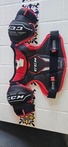 Used Large Youth CCM JetSpeed FT350 Shoulder Pads