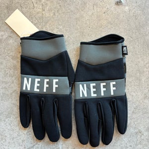 Black Gently Used Men’s Large NEFF Park Gloves