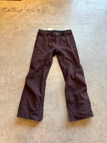 Maroon Lightly Used Men's Large Volcom Pants