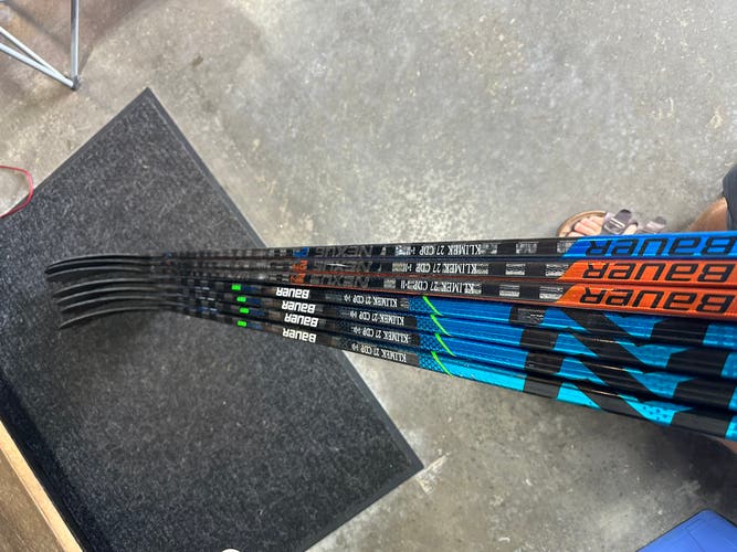 Pro stock Bauer Hockey Sticks