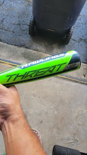 Used Rawlings Threat USABat Certified Bat (-12) Composite 16 oz 28"