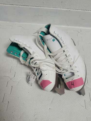 Used Riedell Opal Senior 4 Women's Figure Skates