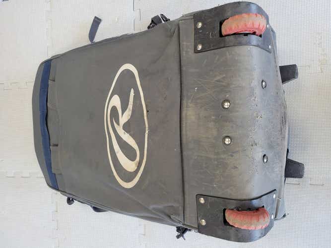 Used Rawlings Wheeled Bb Bag Baseball And Softball Equipment Bags