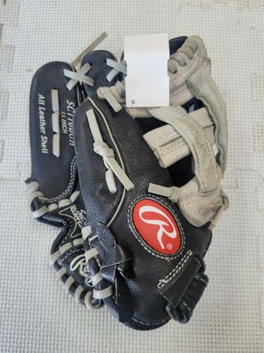 Used Rawlings Sure Catch 11" Fielders Gloves