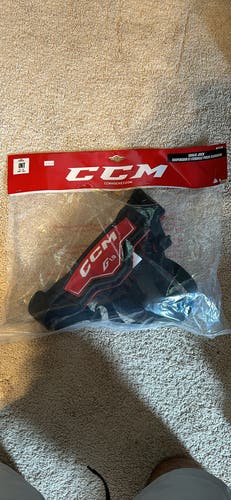 CCM intermediate goalie jock cup NEW