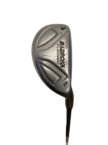 Used Bazooka Platinum 4 Iron Regular Flex Graphite Shaft Individual Irons