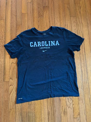 UNC Lacrosse Nike Dri-fit Practice Shooter (XL)