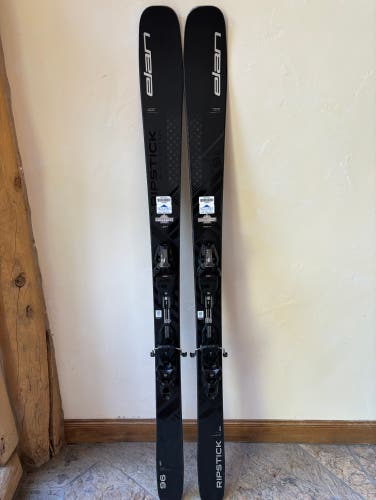 2024 Elan Black Edition Ripstick 96 Skis With Tyrolia Prd 12 Bindings 180cm