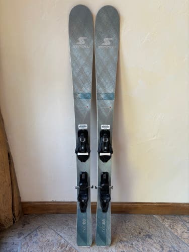 2023 Stockli Nela 88 Skis With Salomon Bindings 152cm