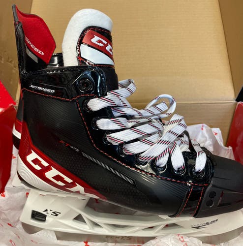 New CCM JetSpeed FT475 Hockey Skates 5.5 Regular