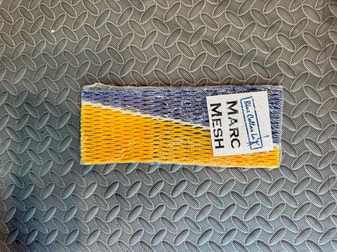 17D Navy/White/Yellow Goalie Marc Mesh