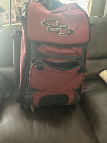 Baseball bag Maroon